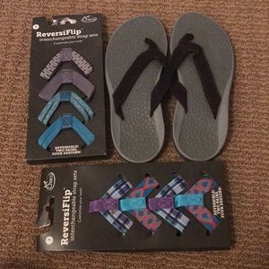 Chaco Flip Flip w/ 8 reversible straps! BRAND NEW